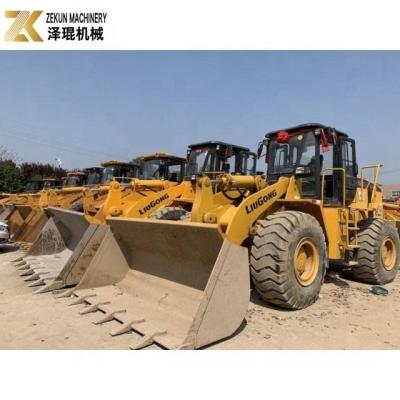 China Used Liugong ZL50 Wheel Loaders ZL50CN Front Loader Machine Weight 17000 17100 kg for sale