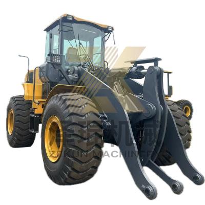 China Selang Radiator Wheel Loader ZL50GN met ZF Forks 48KW Nominale lading 5TON Shanghai verkoop Te koop