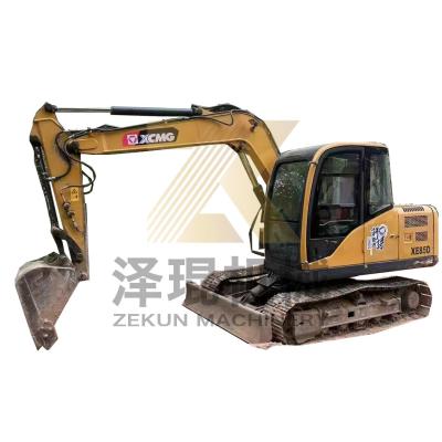 China 2000-4000 Working Hours XCMG XE85 XE85D 8TON Excavator Mini Crawler Hydraulic Excavator à venda