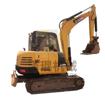 China 6TON Operating Weight XCMG XE60DA XE60E XE60 Crawler Excavator with 0.23m3 Bucket Capacity à venda