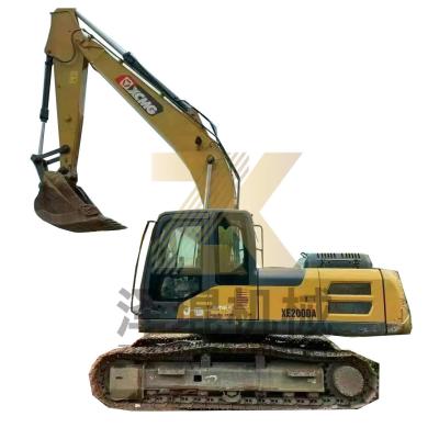 China XE200DA China 20TON Pista Zapatos de pata Excavadora con y otras válvulas hidráulicas en venta