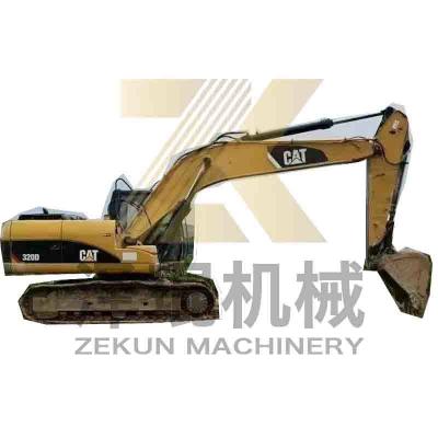 China Excavadora de segunda mano de importación original Cat320D en buen estado con capacidad de cubo de 1m3 y otra válvula hidráulica en venta