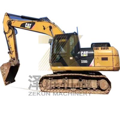 China Excavadora refinada usada CAT320D2 Excavadora de múltiples funciones con otro cilindro hidráulico y peso de la máquina de 20930 kg en venta