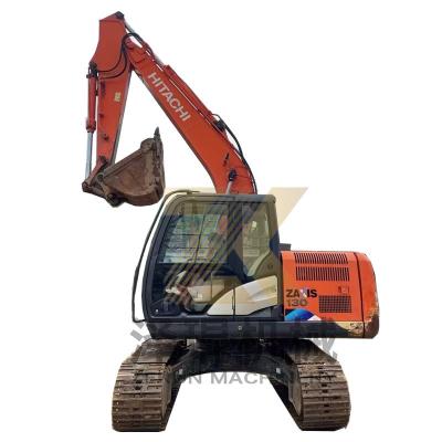 China Japão Venda Direta Excavadora ZX130-5A Usada com Poucas Horas e Capacidade de Balde de 0,52 m3 à venda