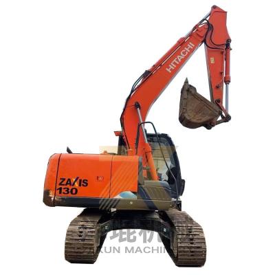 중국 중고 HITACHI zx130-5a 발굴기 13 톤 기계 무게와 ISUZU 엔진 판매용