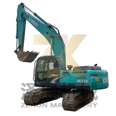 China 21 Ton Crawler Excavator Used Kobelco SK210-8 Excavator in Good Condition for Construction Operations Te koop