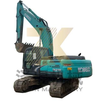 China Good Condition Used Kobelco SK210-8 Excavator Machine 21 TON in Shanghai with 2020 HINO Year and Engine Te koop