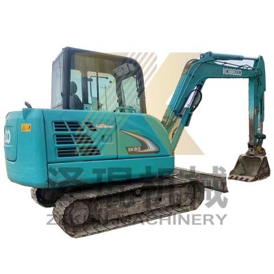 China SK60-8 Excavadora Kobelco SK 60 Mini Hydraulic Crawler Excavator with 35.5 KW Power and 3862 Working Hours from Japan en venta