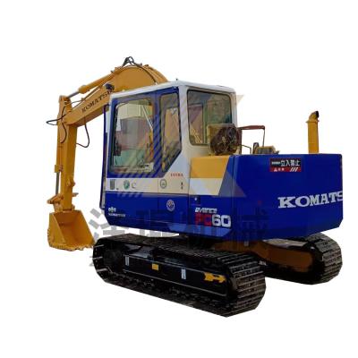 중국 40.7KW Used Komatsu PC60-7 Mini Excavator PC60-5 Machine Weight 6000 KG with Customer Requirements 판매용