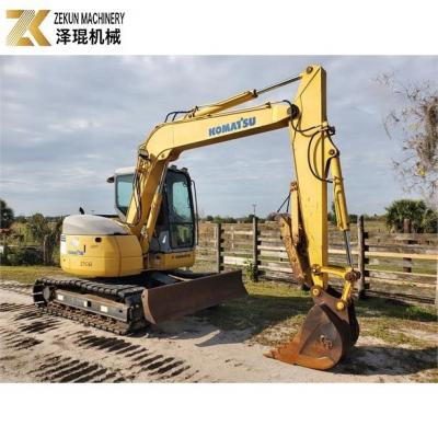 중국 Used 8 Ton KOMATSU Mini PC78US Crawler Excavator with Other Hydraulic Valve 판매용