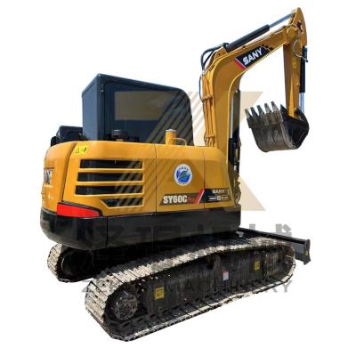 Κίνα Used Sany SY55C SY60C SY75C SY95C SY135C SY215C SY60C-9 SY60C-10 Pro Excavator with 6000 KG Machine Weight in Shanghai προς πώληση