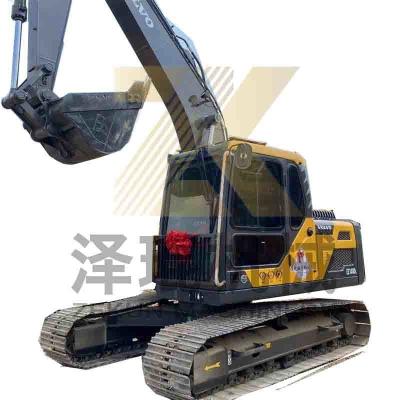 China 77.4KW VOLVO PENTA Motor Verwendet VOLVO EC140DL Hydraulischer Crawler Bagger mit voll hydraulischem System zu verkaufen