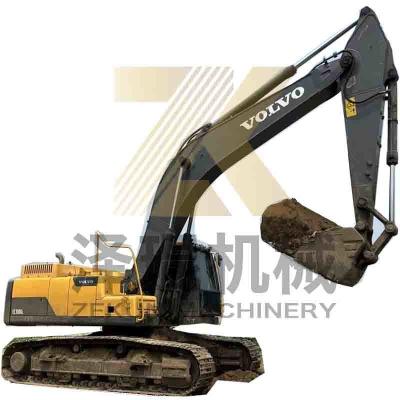 China 2020 Otro cilindro hidráulico usado Gran excavadora Volvo EC300DL Excavadora de tipo móvil con motor japonés en venta