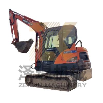 Κίνα Χρησιμοποιούμενος εξορυκτής Doosan DH55/DH60-7/80-7 με κινητήρα YANMAR και άλλη υδραυλική βαλβίδα σε προσιτή τιμή προς πώληση