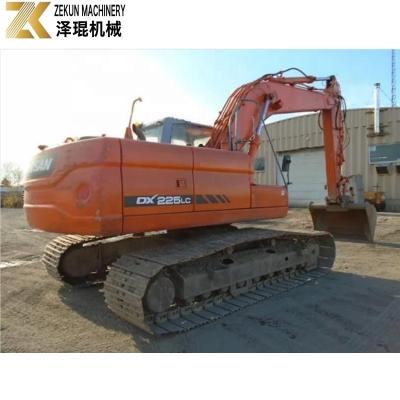 China 2019 Gebruikte Doosan DX225 Crawler Excavator 22 Ton Operating Weight Doosan DX225-9C Excavator Tweedehands Doosan DX225 Te koop