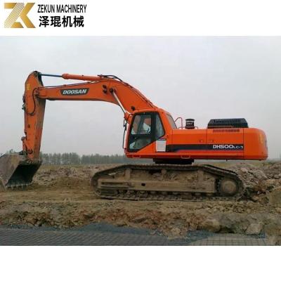 China Used 2018 Doosan 500 Excavator DH500 DH500LC-7 46ton Operating Weight for Heavy-Duty Excavating for sale