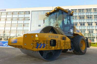 China 12ton XCMG XS123 Full Hydraulic Single Drum Roller EU Stage V Road Construction Equipment for sale