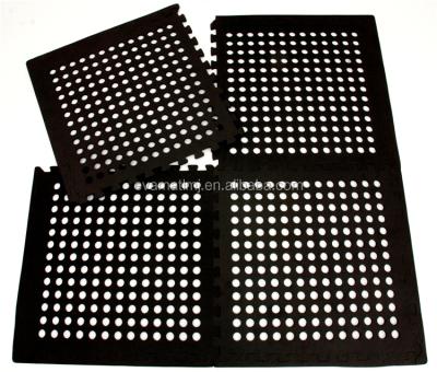 China Interlocking Eva Foam Mat Drainage EVA Particle Floor Tiles for sale