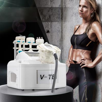 China Weight Loss 4 In 1 V Ten Body Shape Roller Slimming Cavitation RF Vacuum Machine for sale