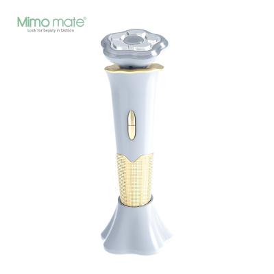 China Facial Wrinkle Remover EMS Vibrator Massager Pore Remover Skin Care Lifting Tightening RF Beauty Device for sale