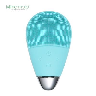 China 2021 New Original Waterproof Facelift Rechargeable Electric Silicone Brush Cleaning Tool Kit for sale