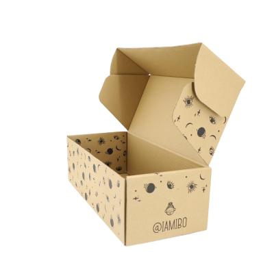 China Custom Materials 2021 Logo Recycled Corrugated Paper Box Cardboard Folding Shipping Cardboard Gift Packaging Boxes for sale