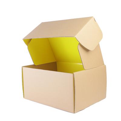 China Recycled Materials Factory Direct Hot Sale Accept Custom Small Corrugated Cardboard And Box For Gift for sale