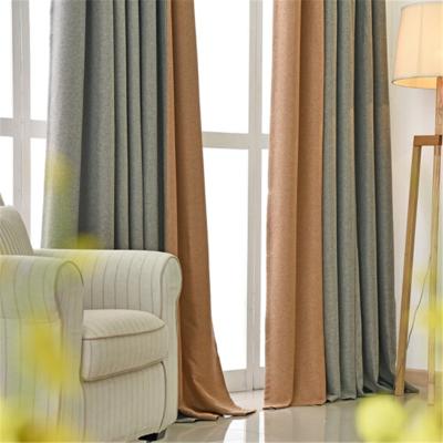 China Wholesale Fashion Blackout Hotel Blackout Decorative Washable Home Window Curtain for sale