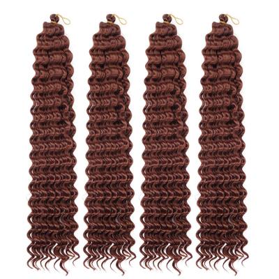 China FreeTress Water Wave Water Wave Crochet Hair Deep Curly Wave Deep Surf Synthetic Hair Braids Crochet Braid for sale