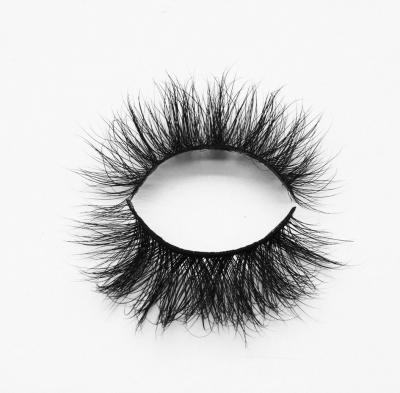 China Private Label 8100 RTS Natural Soft Hair 20mm 25mm 3d Mink Eyelash Vendors Fluffy Mink for sale