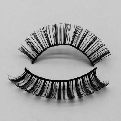 China Wholesale Curly Private Label 3d Eyelashes 15mm Reusable Natural Soft Eyelash With Customized Packing Chemical Fiber Lashes for sale