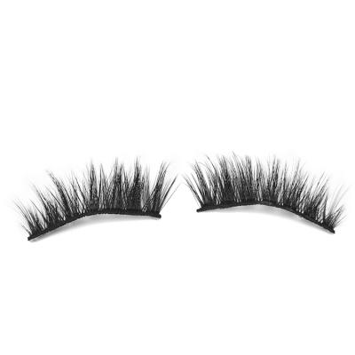 China Hot Selling 20mm 25mm Crisscross 3d Eye Lash Silk Eyelashes Synthetic G701 False for sale