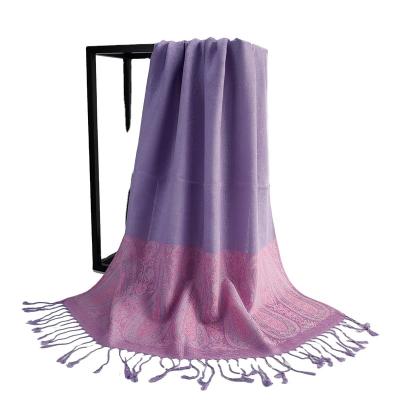 China High Quality Hot Sale Jacquard Viscous Jacquard Muslim Scarf Hijab for sale