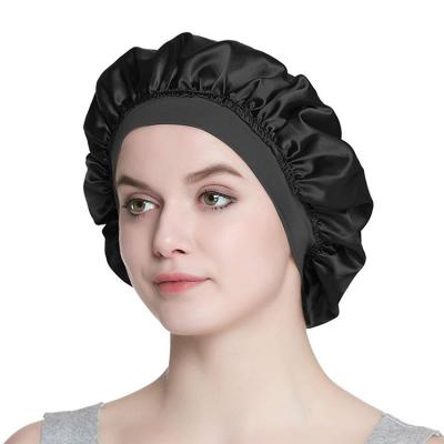 China Factory wholesale price plush sale RTS hot custom made satin hair bonnet sleep hats for sale