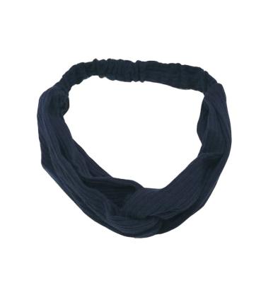 China Hot Selling Colorful Sweated High Elastic Absorption Logo Korean Style Customized Accessory Headband for sale