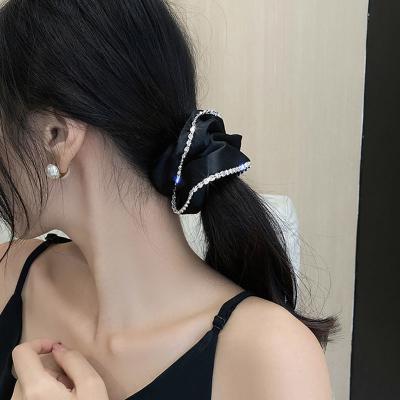 China Fashion silk hair circle hair sports headband Amazon silkworm large intestine wholesale silk circle silk manufacturers direct wholesale for sale