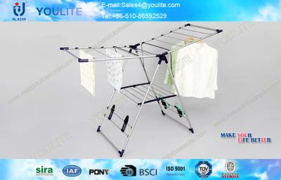 China Telescopic Butterfly Indoor Laundry Drying Rack for Commercial Garment Store for sale