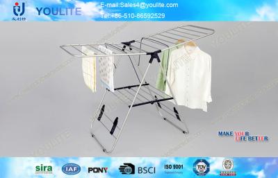 China Butterfly Standing Folding Clothes Drying Rack for Children Clothes Space Saving for sale