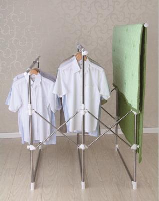 China Modern Collapsible Drying Clothes Rack Multi-bar For Airing Quilts / Clothing for sale