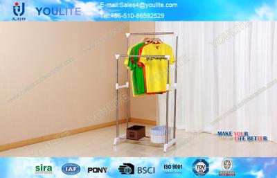 China ISO9001Hanging Clothes Rack 870 * 415 * 230mm For Clothing Drying for sale