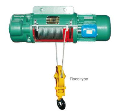 China Lifting Goods Fixed Wire Rope Type Electric Hoist 500kgs Electric Hoist Without Trolley for sale