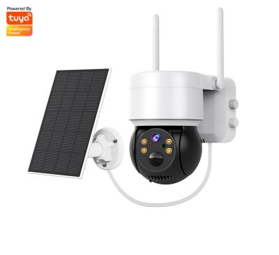 China 2MP 1080p CMOS Sensor Solar Panel Powered Wifi IP Camera for Outdoor Night Vision for sale