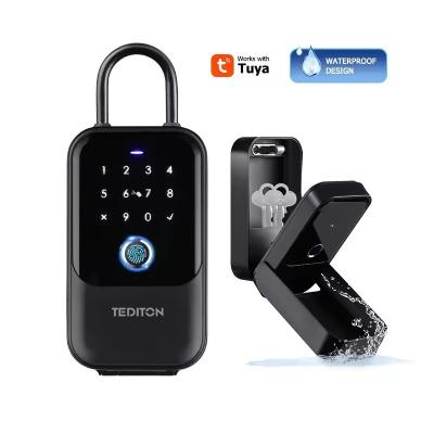 China Multi Function Smart Key Box App Unlock Ways for Outdoor Glass Door Security Solution for sale