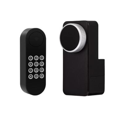 China Modern Minimalist Style Smart Lock Door with Ttlock Tuya App Unlock Cylinder Door Lock for sale