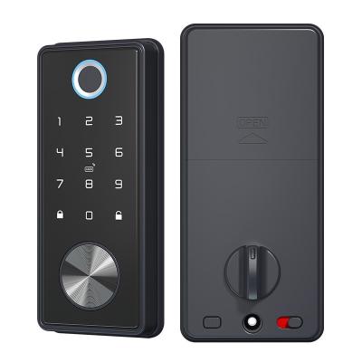 China POLYMATH Smart Bedroom Wifi Electronic Intelligent Tuya Door Lock with APP Control for sale