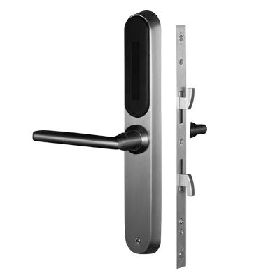 China Blauw tand Netwerk Houten deur Smart Lock Vingerafdruk Hoofd wachtwoord Ontsluit Digitaal Smart Door Lock For Gate Te koop