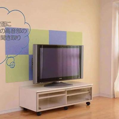 China Panel acústico de feltro de absorción de sonido de frecuencia Hign para paneles de pared con cancelación de ruido en venta