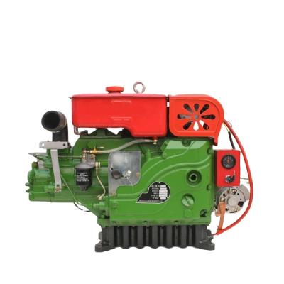 China Two engine machinery 8hp 10 hp LD160 single cylinder water cooled small engine water cooled diesel water pump for sale