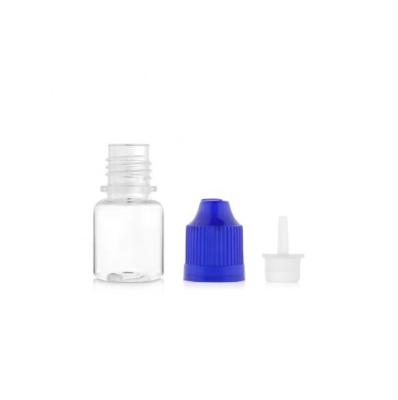 China Other Household Products Factory Stock 100ml PET Clear Plastic Liquid Eye Drop Bottle With Child Safe Screw Cover for sale