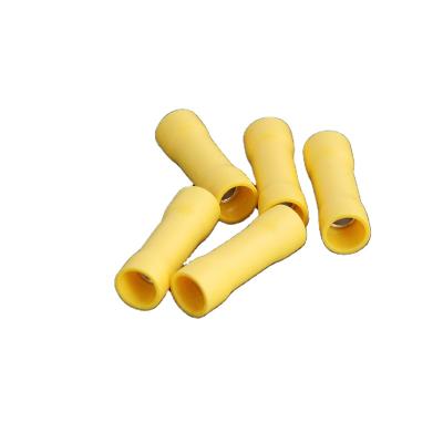 China Cable / Wire Connecting Factory Manager Insulated Butt Connectors Brass Red Copper Terminals for sale